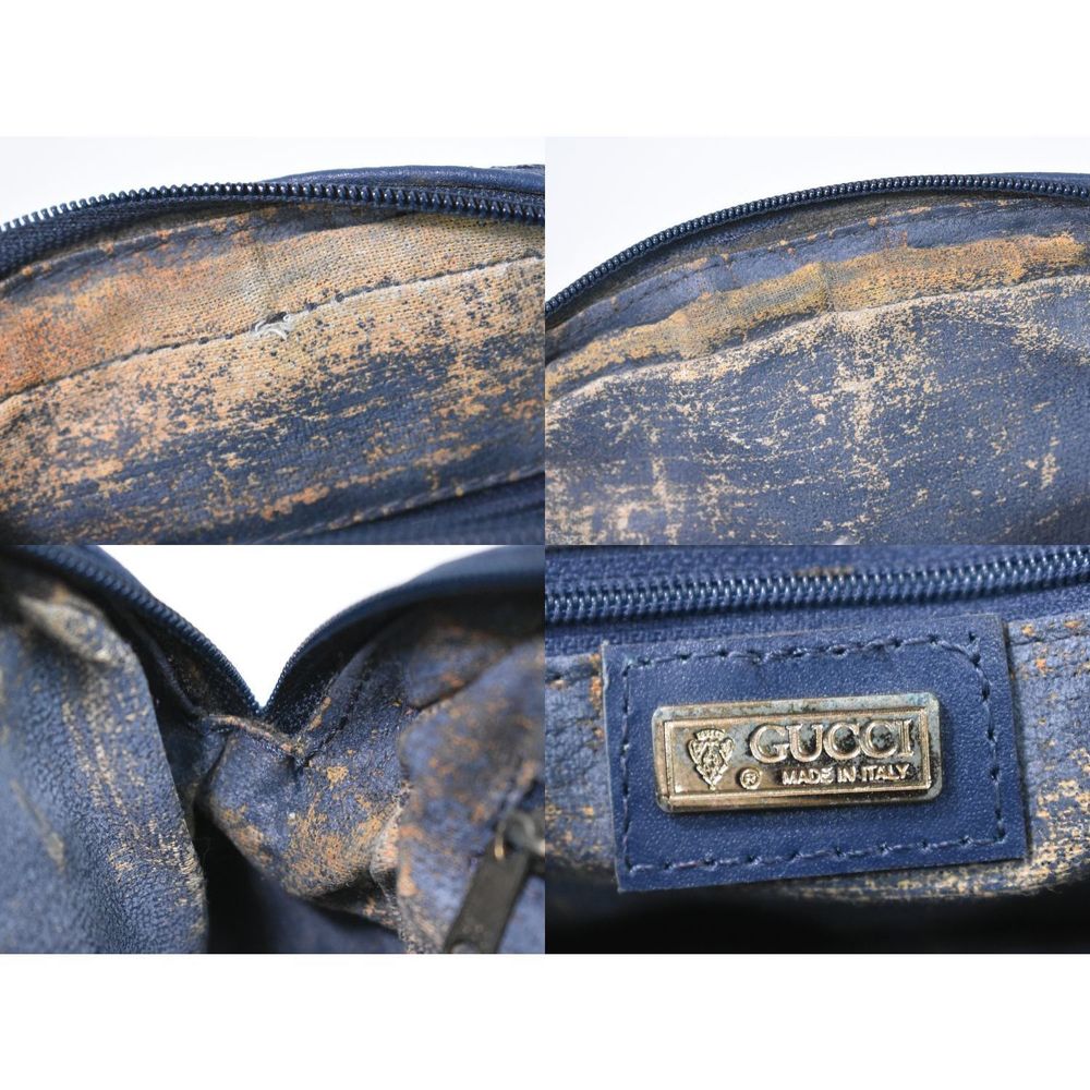 Gucci Multicolor Flora White Bag Navy Shoulder - Picture 9 of 9